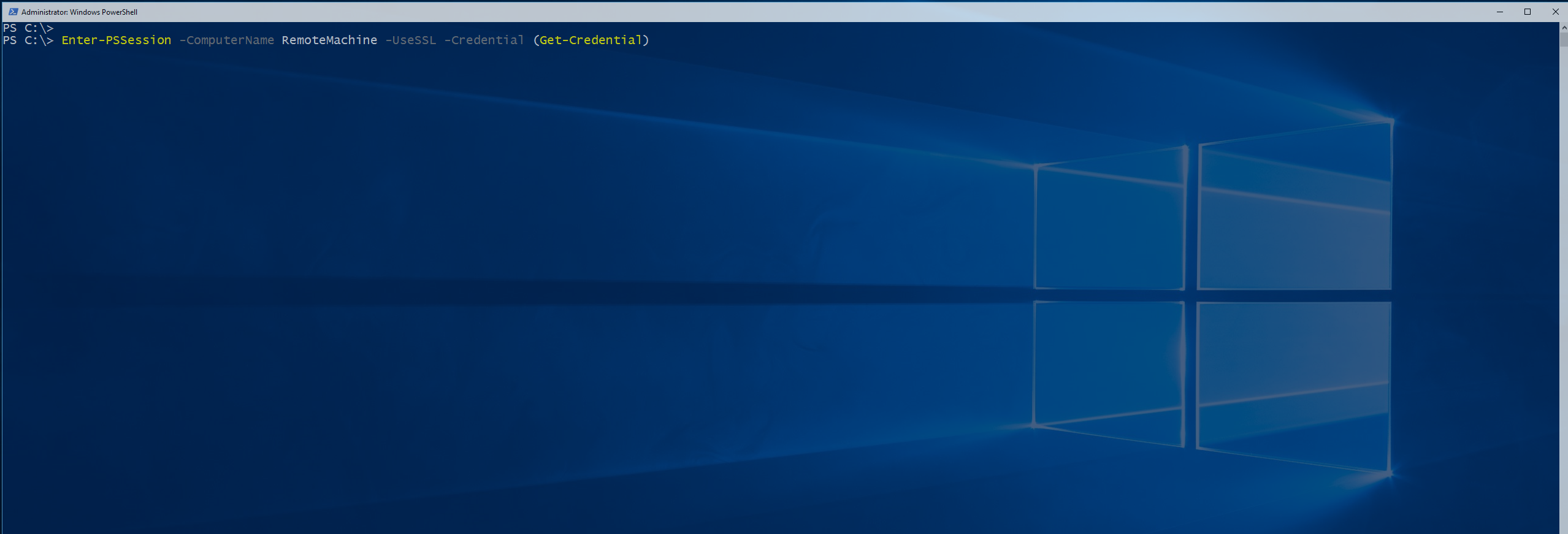 Workgroup PowerShell Remoting